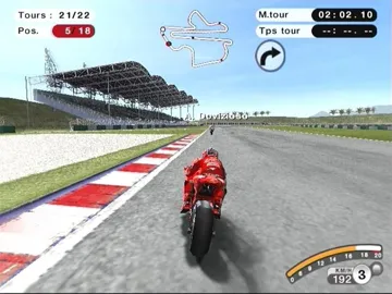 MotoGP 08 screen shot game playing